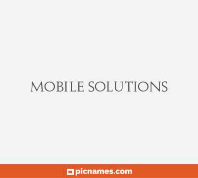 Mobile Solutions